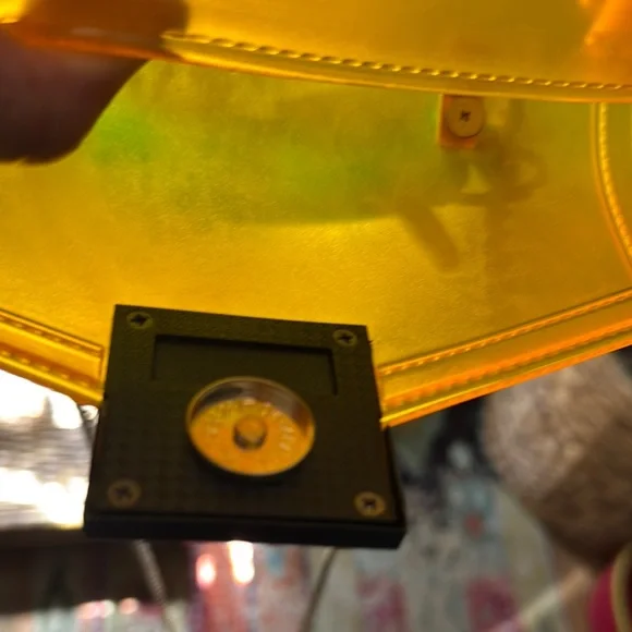 💛⭐️🌙🌼🐥Transparent Yellow and Green Handbag - Picture 10 of 10